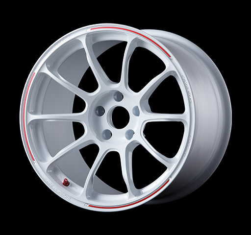 RIN  VOLK RACING ZE40: 18x9.5 5x120 +46mm (DASH WHITE/REDOT