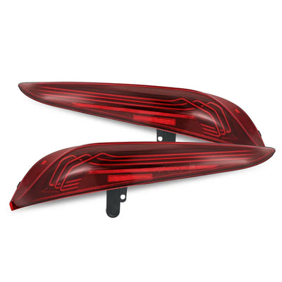 Toyota GR Supra "Vivid Red" Laser Style LED Tail Lights AlphaRex (LUXX-Series) 2020-2024