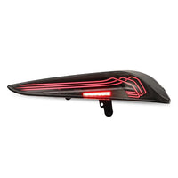 Toyota GR Supra "Black" Laser Style LED Tail Lights AlphaRex (LUXX-Series) 2020-2024