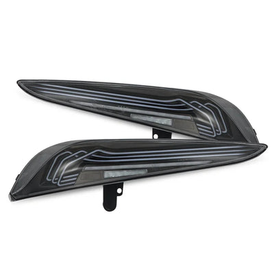 Toyota GR Supra "Black" Laser Style LED Tail Lights AlphaRex (LUXX-Series) 2020-2024