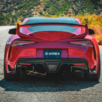 Toyota GR Supra "Black" Laser Style LED Tail Lights AlphaRex (LUXX-Series) 2020-2024