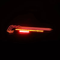 Toyota GR Supra "Vivid Red" Laser Style LED Tail Lights AlphaRex (LUXX-Series) 2020-2024