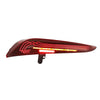 Toyota GR Supra "Vivid Red" Laser Style LED Tail Lights AlphaRex (LUXX-Series) 2020-2024