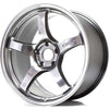 Gramlights 57CR Wheel 18x9.5 +22 5x114.3 Wheels Grace Silver *SET OF 4*