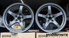 FRS/BRZ/86/GR86 Spec Rays Gramlight 57CR 18x9.5 +38 5x100 Glossy Gray Wheels *SET OF 4*