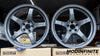 Gramlights 57CR Wheel 18x9.5 +22 5x114.3 Wheels Glossy Gray *SET OF 4*