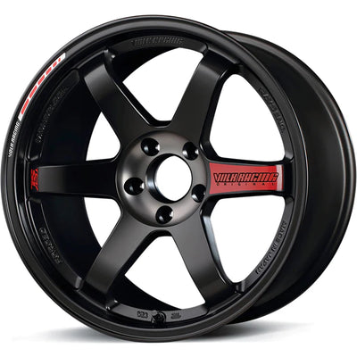 Volk Racing TE37SL Black Edition III 19x9.5 +23 / 19x10.5 +34 5x120 PRESSED BLACK / RIM REDOT Wheels for F80 M3/F82 M4/ F87 M2