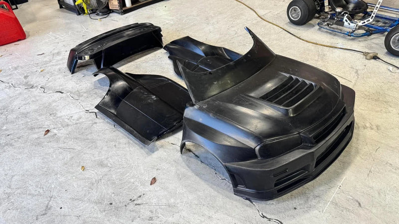Battle Aero Chibi R34 Drift Kart Body Kit