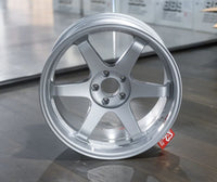 Volk Racing TE37SL 19x9.5+22/19x10.5 +35 5x112 Diamond Silver A90/A91 GR Supra Spec