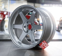 Volk Racing TE37SL 19x9.5+22/19x10.5 +35 5x112 Diamond Silver A90/A91 GR Supra Spec