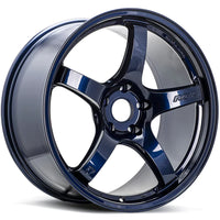 Gramlights 57CR Wheel 18x9.5 +22 5x114.3 Wheels Eternal Blue Pearl *SET OF 4*