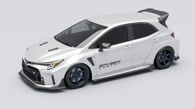 Sayber GR Corolla 3 Piece Carbon Lip Kit (GZEA14)