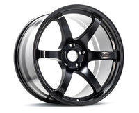Gramlights 57DR 17x9 +38 5x100 Semi-Gloss Black Wheels *Set of 4*