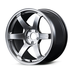 TE37 SAGA S-Plus Wheel Shining Light Metal 19x9.5+25 / 19x10.5+33 5x112 (GR Supra)