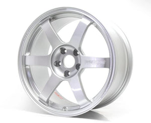 TE37 SAGA S-Plus Wheel 18x9.5+33 5x120 Diamond Silver FK8 Civic Type R