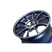 Volk Racing ZE40 Time Attack III 18x8.5 +44 5x100 METALLIC BLUE/MATTE DARK CLEAR Wheels *Set of 4*