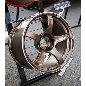 Advan Racing TC4 17x9.5 +50 5x114.3 UMBER BRONZE METALLIC & RING Wheel *Set of 4* S2000 Spec