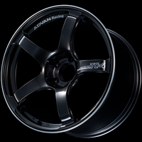 Advan Racing TC4 17x9.5 +50 5x114.3 RACING BLACK GUNMETALLIC & RING Wheel *Set of 4* S2000 Spec