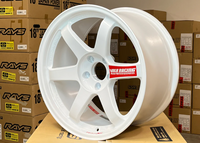 A90/A91 Supra Spec Volk Racing TE37SL 19x9.5+22/19x10.5 +35 5x112 Dash White Wheels *Set of 4*