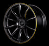 Gramlights 57Transcend UNLIMIT 18x9.5 +39 5x120 Super Dark Gunmetal/Machining Wheels *Set of 4*