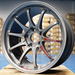 Volk Racing CE28SL 18x9.5 +35 5x120 Mercury Silver Wheels *Set of 4*