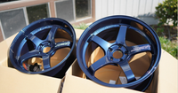 A90/A91 Supra Spec Advan Racing GT Premium(PV) 19x9.5 +22/19x10.5 +32 5x112 Racing Titanium Blue Wheels *Set of 4*