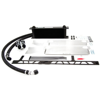 Jackson Racing Track Engine Oil Cooler Kit (With Shroud) - 2022+ Toyota GR86 / Subaru BRZ