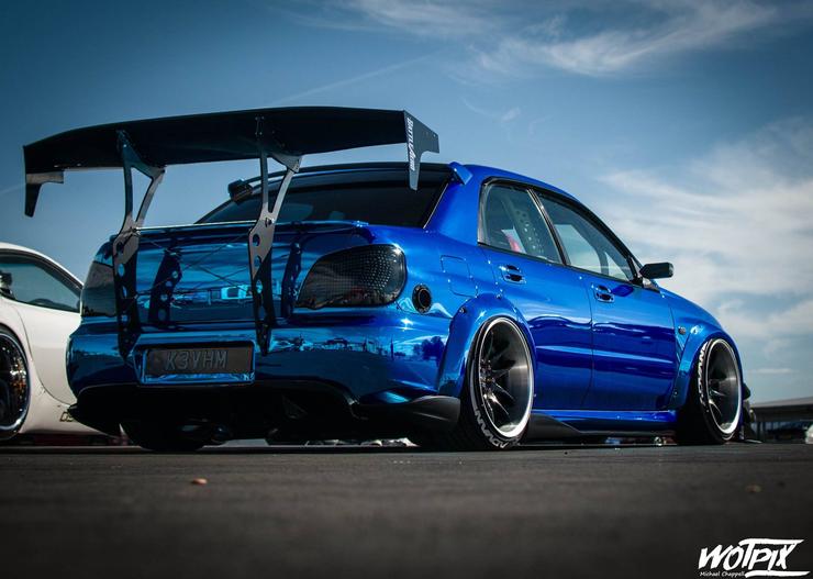 Battle Aero Subaru Impreza / WRX / STI (GD) V4 Chassis-Mount GT Wing Kit