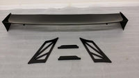 Battle Aero Force 1 GT Wing (62") Trunk Mount / Tall Stands Carbon Fiber