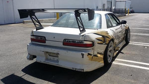 Battle Aero Force 1 GT Wing (62") Trunk Mount / Tall Stands Carbon Fiber