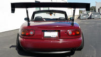 Battle Aero Force 1 (62") Universal Trunk-Mount GT Wing - Tall Stands