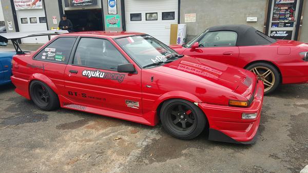 BATTLE AERO FORCE 1 GT Carbon Fiber / FRP WING (62") TRUNK MOUNT / Short STANDS