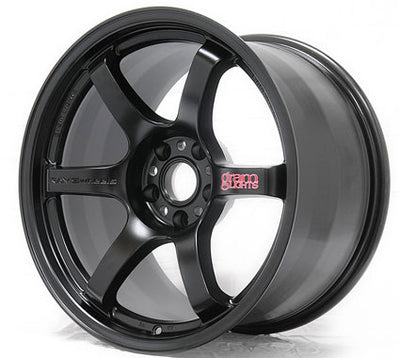 Gramlights 57DR 17x9 +38 5x114.3 Semi-Gloss Black