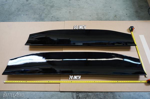 Battle Aero Infiniti G37 Coupe V4 Chassis Mount GT Wing
