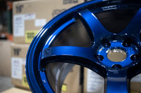 Supra A90 Gram Lights 57CR Wheels 19x9.5 +25 Front / 19x10.5 +35 Rear 5x112 Eternal Blue Pearl (Set of Four)