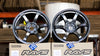 Rays Gramlight 57DR 19x9.5+25 / 19x10.5 +35 5x112 Grace Silver (SET OF 4)