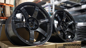 Volk Racing TE37 DIAMOND DARK GUNMETAL 18X10.5+24 5X114.3 (SET OF 4)