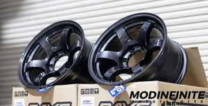 Gram Lights 57DR-X 17x8.5 +0 6x139.7 Super Dark Gunmetal (SET OF 4)