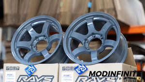 Gram Lights 57DR-X 17x8.5 +0 6x139.7 Arms Grey (SET OF 4)