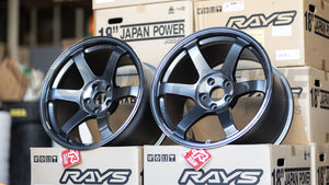 Volk Racing TE37 SAGA SL 18x10.5+30 5x112 Pressed Graphite (SET OF 4)