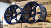 Gram Lights 57DR 18x9.5+38 5x114.3 Eternal Blue Pearl (SET OF 4)