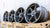 Volk Racing TE37SL 19x9.5+22 19x10.5+35 Pressed Graphite (SET OF 4)