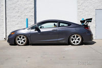 BATTLE AERO FORCE 1 GT Carbon Fiber / FRP WING (62") TRUNK MOUNT / Short STANDS