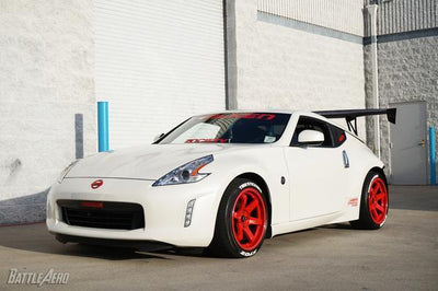 Battle Aero Nissan Z34 370Z V3 Chassis-Mount GT Wing Kit