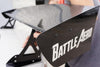 Battle Aero Force 2 (66") Carbon Fiber / FRP GT Wing Trunk Mount / Short Stands