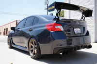 BATTLE AERO FORCE 1 GT Carbon Fiber / FRP WING (62") TRUNK MOUNT / Short STANDS