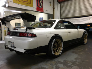 Battle Aero Nissan S14 Hatch Corner Mount GT Wing Kit