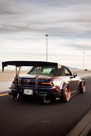 Battle Aero Honda S2000 V4 Chassis-Mount GT Wing - '00-'09 Honda S2000