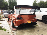 Battle Aero Force 2XL (74") Carbon Fiber GT Wing for Subaru and Mitsubishi. Improved  Aerodynamics and handling on and off the track.