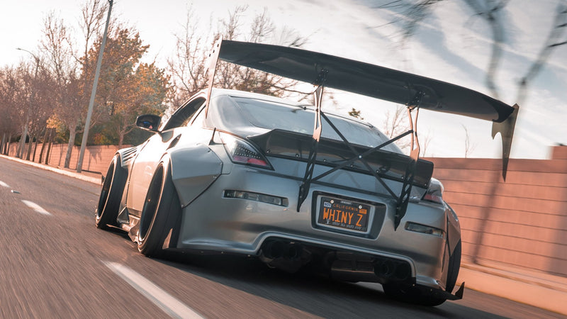 Battle Aero Nissan Z33 350Z Chassis-Mount GT Wing